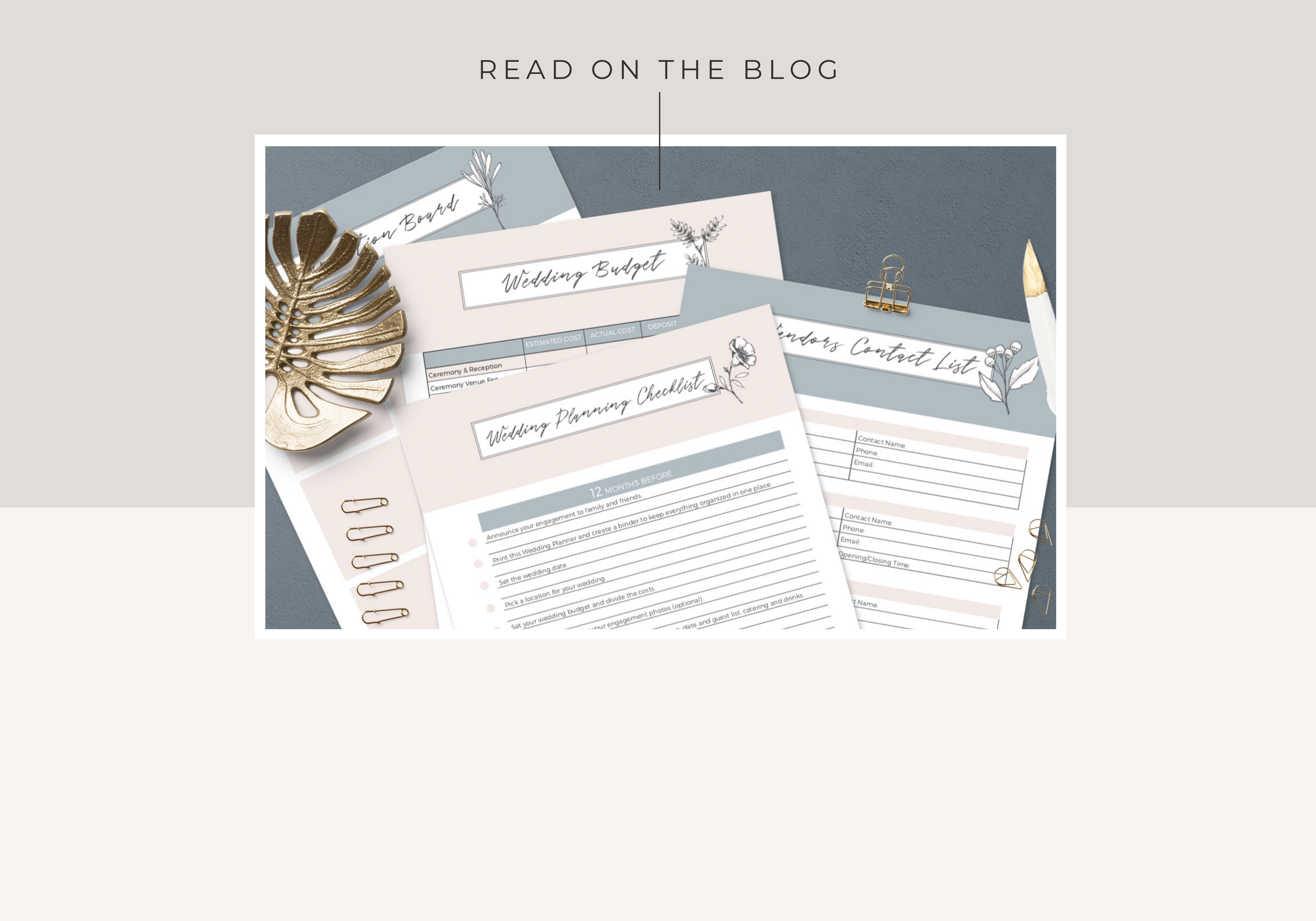 All-in-One Wedding Planner - Google Sheets + Canva Mood Board