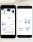 Lingerie Shower Card Evite