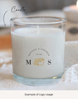 SEASHELL Coastal Wedding Monogram