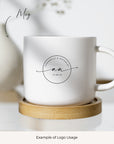 NICHOLAS Modern Script Wedding Logo