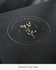 ABIGAIL Botanical Wedding Logo