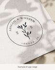 ABIGAIL Botanical Wedding Logo