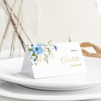 AZZURRA Place Cards Template