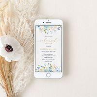 AZZURRA Wedding Rehearsal Invitation Evite