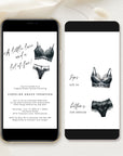 Lingerie Shower Invitation Evite