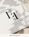 LAUREN Floral Marriage Logo