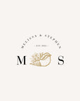 SEASHELL Coastal Wedding Monogram