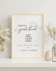 ELLA Polaroid Guest Book Wedding Sign Printable