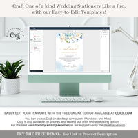 AZZURRA Wedding Welcome Note Template