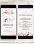 Fiorella | Romantic Electronic Wedding Invitation