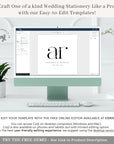 AMANDA - Initials Wedding Logo
