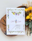 CHLOÉ Flower Wedding Invitation Suite Template