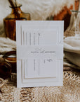 ELLA Classic Wedding Invitation Suite Template
