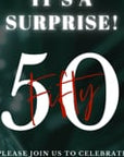 SPARKLE Video Birthday Invitation Green