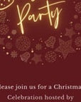 Holiday Gathering Invite Video Template