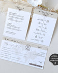 Sofia | Printable Passport Wedding Invitation with Boarding Pass Rsvp