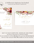 Ambra | Wedding Welcome Sign Template