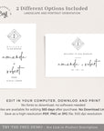 Giulia | Welcome To Our Wedding Sign Template