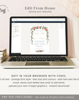 Natalia | Christmas Wedding Invitation Template