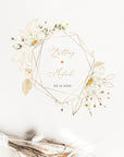 Dora | Wedding Monogram Logo Template