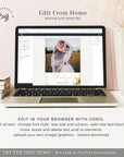 Marisol | Printable Sunflowers Wedding Thank You Cards With Photo