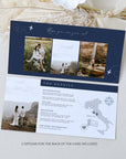 Sofia | Boarding Pass Wedding Invitation Template