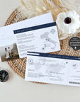 Sofia | Boarding Pass Wedding Invitation Template