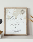 Sofia | Wedding Favor Sign Template