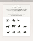 Luisa | Eucalyptus Wedding Table Place Cards Printable