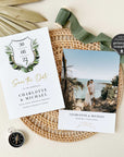 Palma | Tropical Wedding Save the Date Template