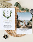 Palma | Tropical Wedding Save the Date Template
