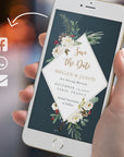 Natalia | Christmas Wedding Electronic Save the Date
