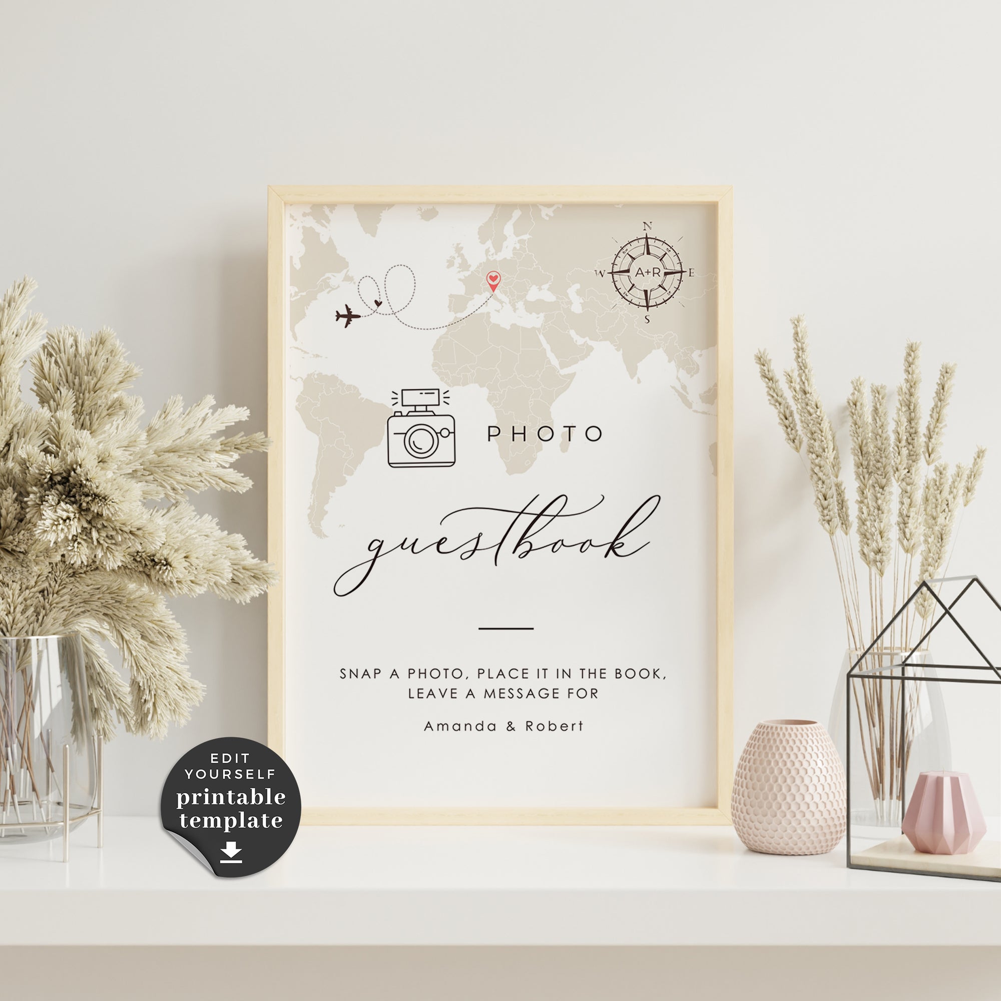 sofia-photo-guest-book-sign-printable-creative-things-studio for Free Printable Photo Guest Book Sign Template Sofia | Photo Guest Book Sign Printable – Creative Things Studio for Free Printable Photo Guest Book Sign Template