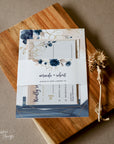 Antea | printable wedding invitations with RSVP