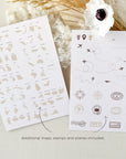 Mira | Boarding Pass Tropical Wedding Invitation Template