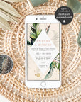 Palma | Tropical Wedding Invitation Digital