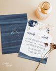 Antea | printable wedding invitation Template