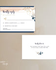 Antea | printable wedding invitations with RSVP