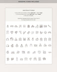 Digital Wedding Invitation Beach Theme
