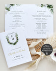 PALMA Template for Wedding Program Tropical