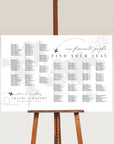 SOFIA Wedding Seating Chart Our Favorite People