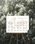 SOFIA Alphabetical Wedding Seating Chart Template