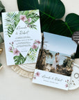 Hawaii Wedding Invitation Template