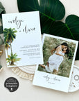 Kala | Destination Beach Wedding Invitation Template