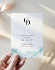 Chiara | Beach Wedding Save the Date Template