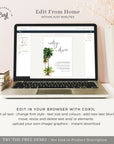 Kala | Destination Beach Wedding Invitation Template