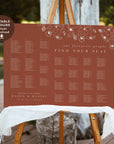 HAZEL | Alphabetical Wedding Seating Chart Template
