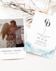 Chiara | Beach Wedding Save the Date Template