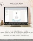 Chiara | Beach Wedding Save the Date Template