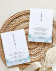 Chiara | Beach Wedding Invitation Suite Template